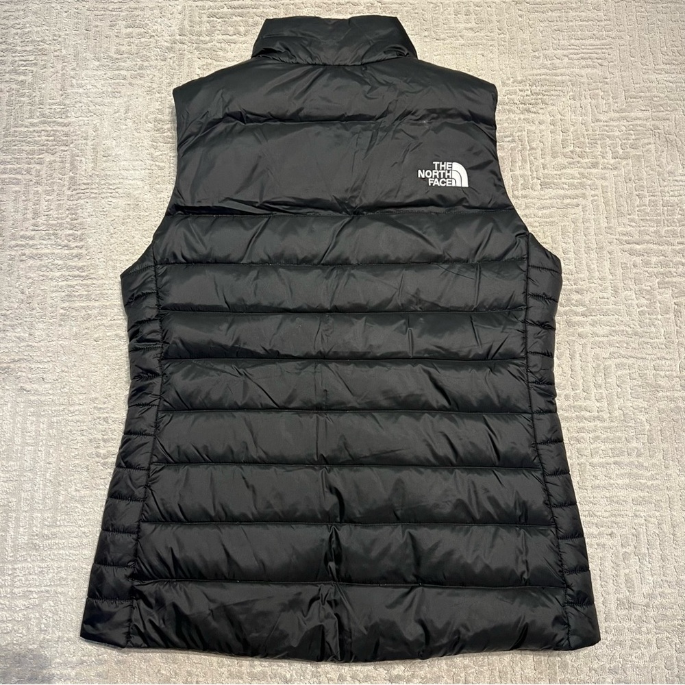 The North Face Down Puffer Vest 550 Fill Aconcagua Vest Black Women’s Medium - Picture 4 of 8